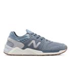 New Balance 009 Speckle Suede Men's Sport Style Sneakers Shoes - Blue/silver (ml009pb)