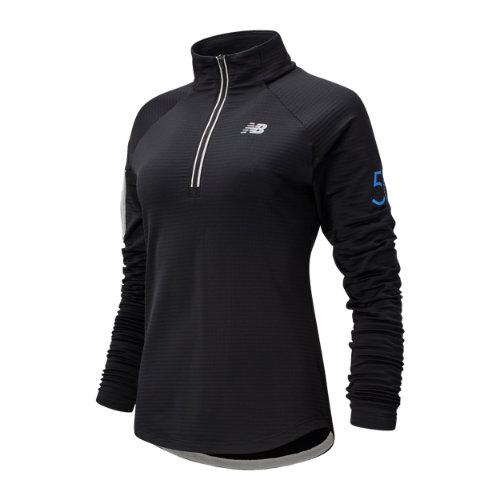 New Balance Womens Nyc Marathon Impact Run Heat Grid Half Zip