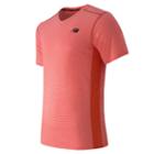 New Balance 61033 Men's Striped Sonic Top - Lava (mt61033lav)