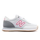 New Balance 501 Ripple Sole Women's Running Classics Shoes - White/grey/pink (wz501aai)