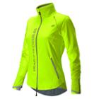 New Balance 41715 Women's Hocr Windblocker Jacket - Hi-lite, Silver Mink (wj41715phil)