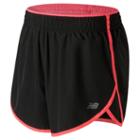 New Balance 53144 Women's Accelerate 5 Inch Short - Pink/black (ws53144gua)