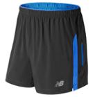 New Balance 63226 Men's Impact 5 Inch Track Short - Blue (ms63226elb)