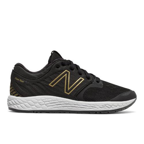 New Balance Fresh Foam Zante V3 Nyc Marathon Kids Grade School Running Shoes - Black/gold (kjzntnyg)