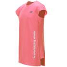 New Balance 18227 Kids' Short Sleeve Performance Top - Pink (gt18227gu)