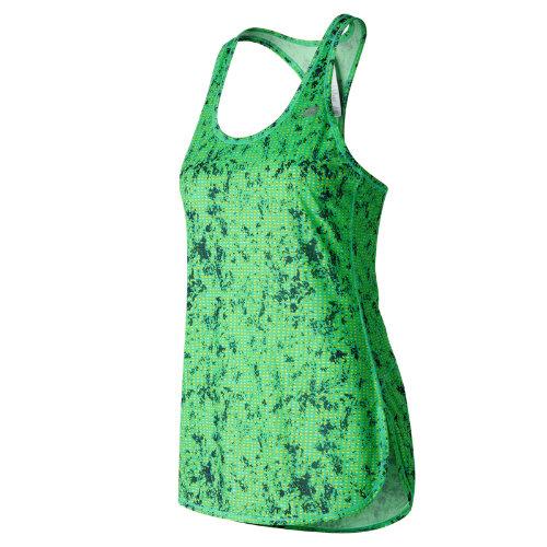 New Balance 53161 Women's Accelerate Tunic Graphic - Green (wt53161lwf)