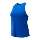 New Balance 93173 Women's Transform Jersey Twist Tank - Blue (wt93173vcr)