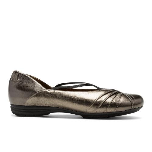 Cobb Hill Revcross Women's Casuals Shoes - Pewter (cbj08pt)