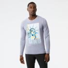 New Balance Men's United Airlines Nyc Half Liberty Long Sleeve