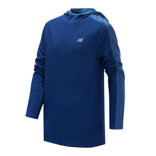 New Balance 11137 Kids' Hooded Pullover - Blue (bt11137tb)