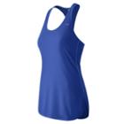 New Balance 53160 Women's Accelerate Tunic - Blue (wt53160bfn)