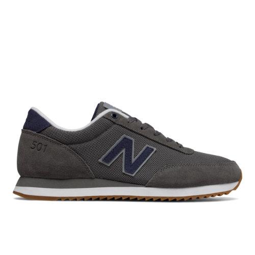 New Balance 501 Ripple Sole Men's Running Classics Shoes - Grey (mz501rpa)