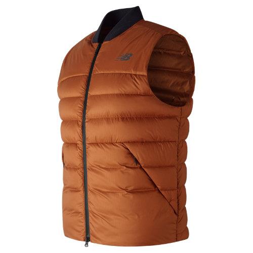 New Balance 83517 Men's Nb Heat Down 600d Vest - (mv83517)