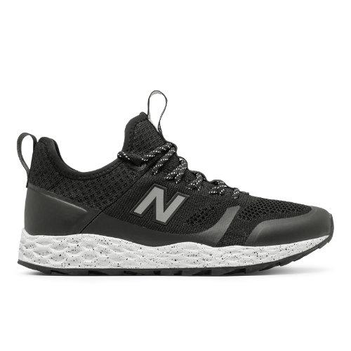 New Balance Fresh Foam Trailbuster Men's Outdoor Sport Style Sneakers Shoes - Black/white (mfltbdbk)