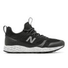 New Balance Fresh Foam Trailbuster Men's Outdoor Sport Style Sneakers Shoes - Black/white (mfltbdbk)
