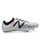 New Balance Md800v5 Spike Men's Track Spikes Shoes - White/black (mmd800w5)