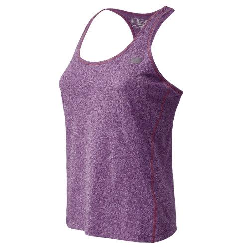 New Balance 53149 Women's Heathered Tank - Imperial Purple Heather (wt53149iph)