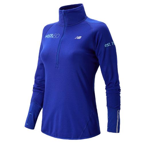 New Balance 41717 Women's Hocr Nb Heat Half Zip - Uv Blue (wt41717puvb)