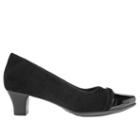 Aravon Eleanor Women's Casuals Shoes - Black Suede (aae11bkm)
