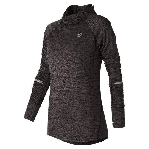 New Balance 73220 Women's Nb Heat Hoodie - Grey (wt73220osh)