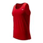 New Balance 93183 Men's Accelerate Singlet - Red (mt93183rep)