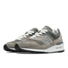 New Balance 997 Pristine Men's Made In Usa Shoes - Grey, White (m997gy2)
