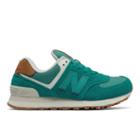 New Balance 574 Global Surf Women's 574 Shoes - Green/off White (wl574seb)