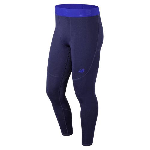 New Balance 73045 Men's Aeronamic Thermal Tight - Navy (mp73045pgm)
