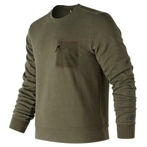 New Balance 73522 Men's 247 Sport Crew - Green (mt73522mkg)
