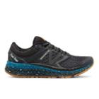 New Balance Fresh Foam 1080v7 Brooklyn Half Men's Soft And Cushioned Shoes - Black/grey/blue (m1080bk7)