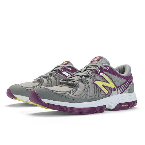 New Balance 813v2 Women's Gym Trainers Shoes - Silver, Purple Cactus Flower, Neon Yellow (wx813sg2)