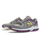 New Balance 813v2 Women's Gym Trainers Shoes - Silver, Purple Cactus Flower, Neon Yellow (wx813sg2)