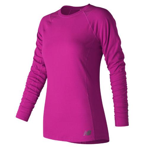 New Balance 73119 Women's In Transit Long Sleeve - Pink (wt73119pbr)