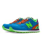 New Balance Pop Safari 574 Women's 574 Shoes - Neon Blue, Lime, Berry (wl574bp)