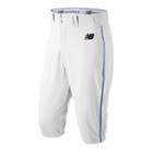 New Balance 240 Men's Adversary 2 Baseball Piped Knicker Athletic - White/blue (bmp240wb)