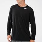 New Balance 3107 Men's Long Sleeve Tech Shirt - Black (tmmt3107tbk)