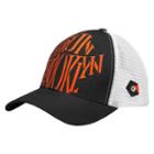 New Balance Men's & Women's Brooklyn Technical Trucker Hat - Black/orange (340002)
