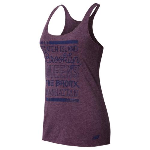 New Balance 73634 Women's Nyc Marathon Boroughs Tank - (wt73634v-ne)