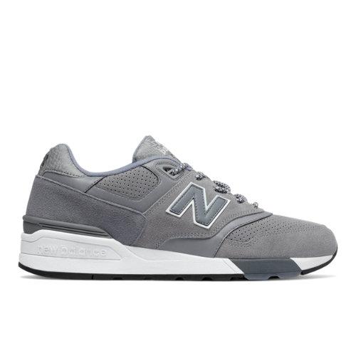 597 New Balance Men's Running Classics Shoes - Grey (ml597htb)