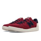 New Balance 300 Canvas Men's Court Classics Shoes - Ribbon Red, Navy (crt300bo)