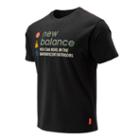 New Balance 93694 Men's Nb Athletics Trail Ss Tee - Black (mt93694bk)