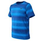 New Balance 71034 Men's Kairosport Tee - Blue (mt71034alh)