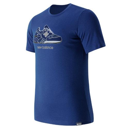New Balance 63555 Men's Trip 9s Tee - (mt63555)