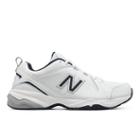 New Balance 608v4 Men's Everyday Trainers Shoes - White/navy (mx608v4w)