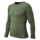 New Balance Men's & Women's J.crew Trinamic Long Sleeve Top - Green (mt71098sfe)