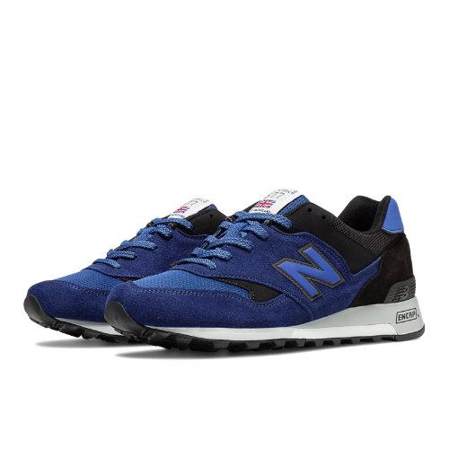 New Balance 577 Made In Uk Men's Elite Edition Shoes - Blue, Black (m577sbk)