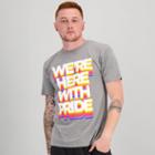 New Balance Men's Pride We're Here With Pride Short Sleeve