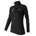 New Balance 71213 Women's Brooklyn Half Impact Half Zip - Black (wt71213vbk)