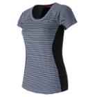 New Balance 53224 Women's Nb Ice Short Sleeve - Daybreak, Black (wt53224dbp)