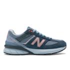 New Balance Made In Us 990v5 Women's Made In Usa Shoes - Blue (w990ol5)